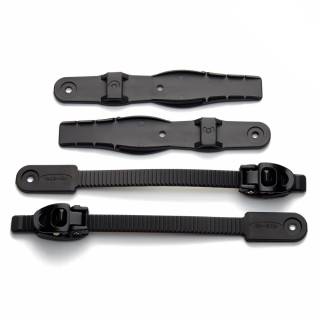 Запчасть MICRO бакли пяточные BLACK (2 шт)